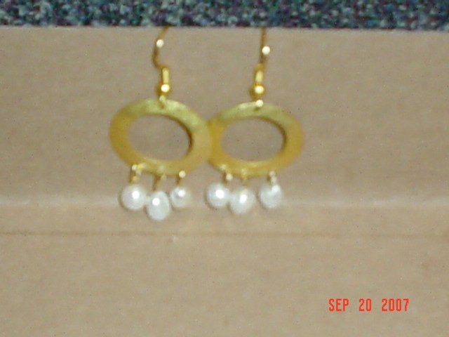 Freshwater Pearl Dangle Earrings