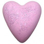 Jasmine Wings Megafizz Bath Heart Bath Bomb