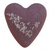 After Dark Chocolate Megafizz Bath Heart Bath Bomb