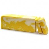 Handmade Soap Lemon Olive Oil Artisan Soap Slice - 95g