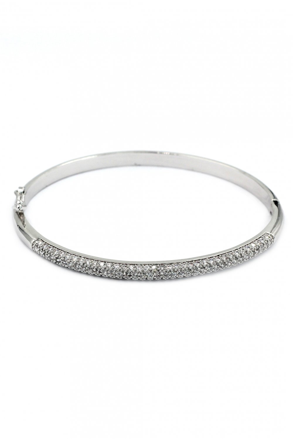 Fashion micro-small crystal silver bracelet