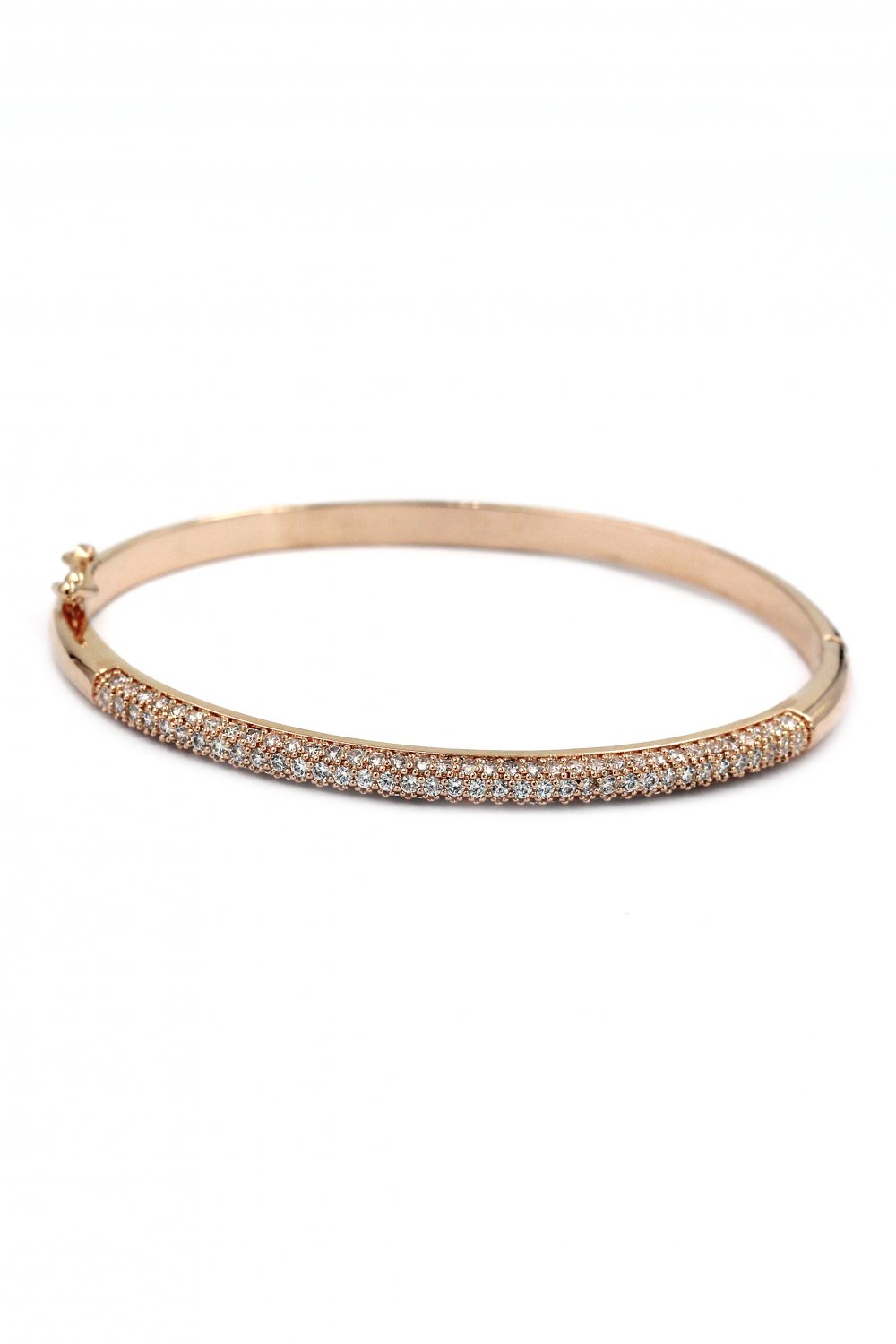 Fashion micro-small crystal rose gold bracelet