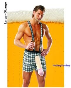 The Beer Schlong Mens Adult Halloween Costume