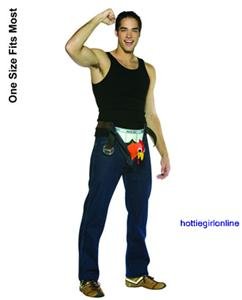 Rock Out w/Cock Out Mens Adult Halloween Costume