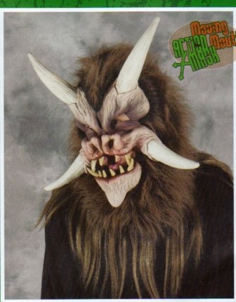 Deamonic Moving Mouth Halloween Mask