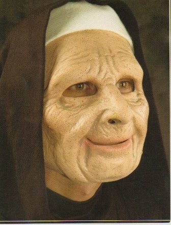 Nun For You Halloween Mask