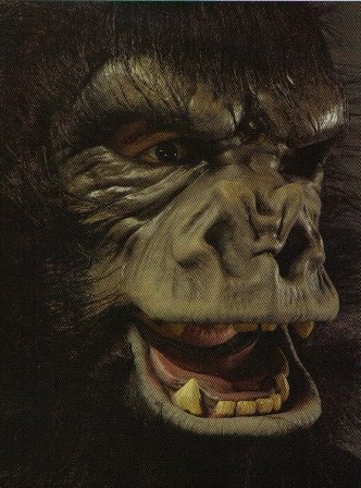 Two Bit Roar Gorilla Halloween Mask