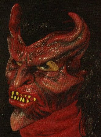 Devil May Care Action Halloween Mask