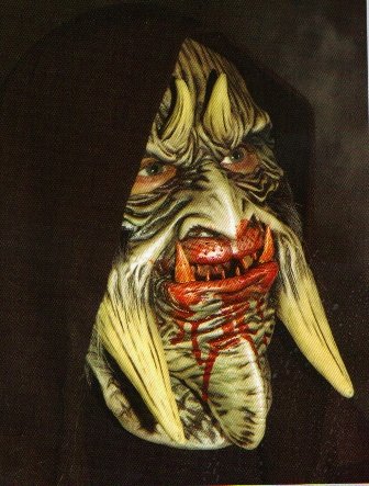 Fear Hooded Halloween Mask
