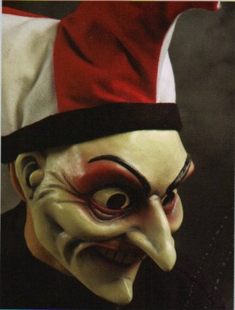 Jester Bob-O Halloween Mask