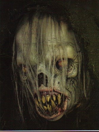 Hooded Space Imp Halloween Mask