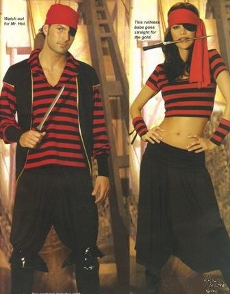 Mistress Pirate / Pirate Couples Halloween Costume