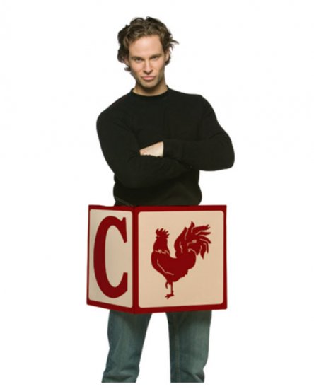 Cock Block Men's Halloween Costume