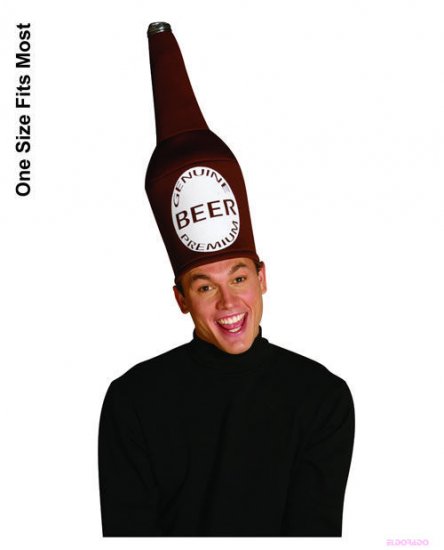 Beer Bottle Hat Halloween Costume