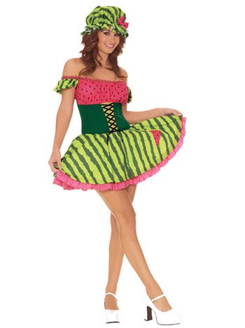 SWEET Watermelon Girl Costume Fantasy