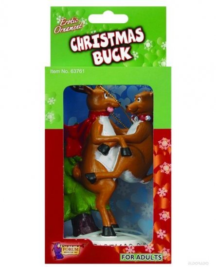 Christmas Buck Ornament -Adult