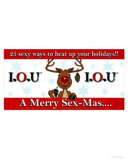 IOU Hot christmas coupons great stocking stuffer!