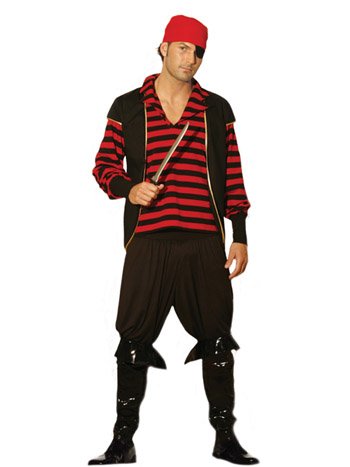 Pirate Mens Adult Halloween Costume