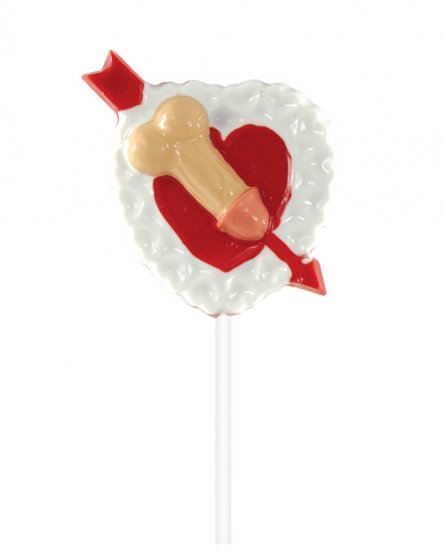 Dickie arrow on heart chocolate