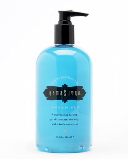 Kama sutra bath gel - 17.5 oz ocean blue