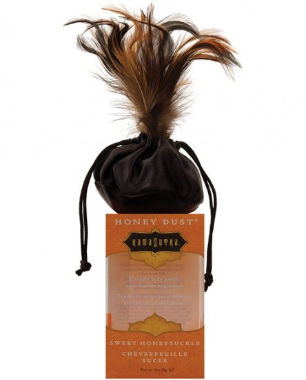 Kama sutra petite honey dust - strawberry 2 oz (clear packaging)