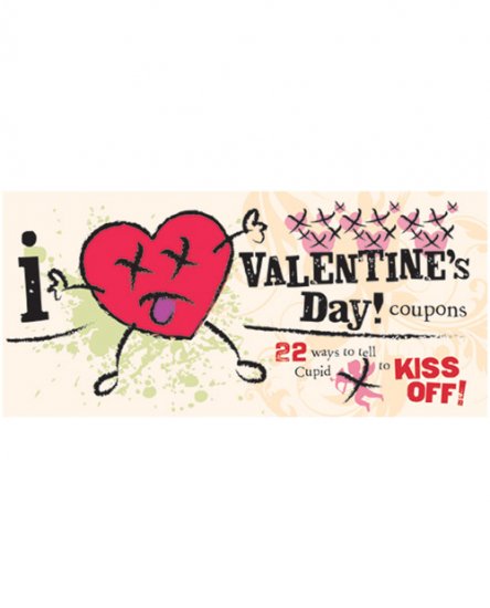 I (don't) heart valentines coupons
