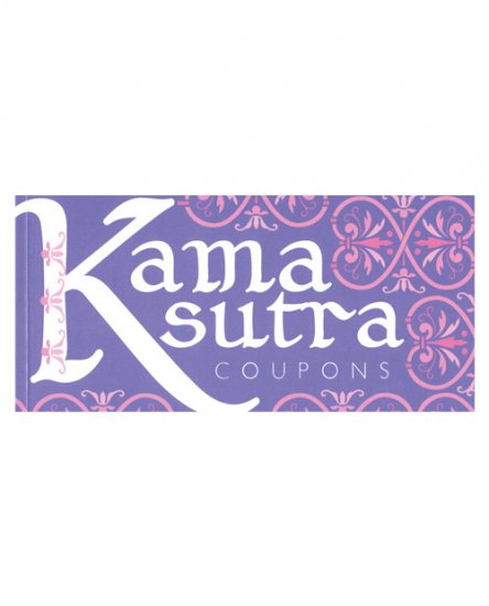 Kama sutra coupon book