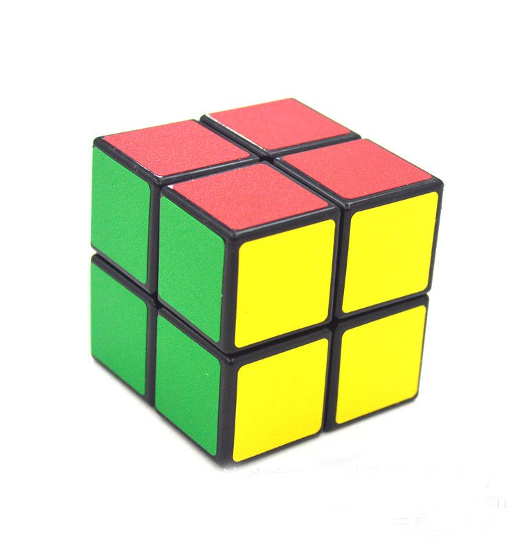 High Quality Rubiks Cube 2x2x2 Children IQ Test Puzzle Twist Game Toy