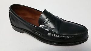 Allen Edmonds Walden Mens Black Leather Penny Loafer Slip On Shoes size 13 3A
