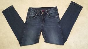 Paper Denim & Cloth Boys Girls Skinny Straight Leg Blue Jeans Size 8 24W 25L