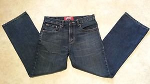 Levis 527 Boot Cut Boys Youth Cotton Denim Blue Jeans size 16 Regular W28 L28