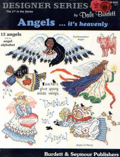Angels-It's Heavenly New Cross Stitch Pattern Patterns