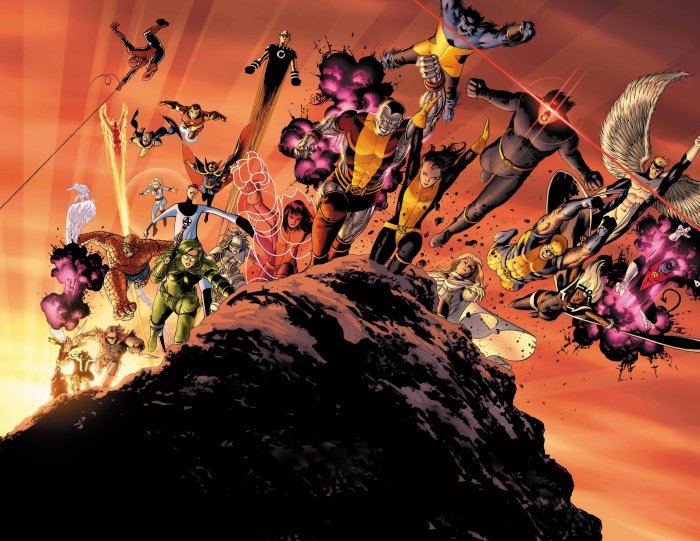 2008 GIANT SIZE ASTONISHING X-MEN POSTER 24x36