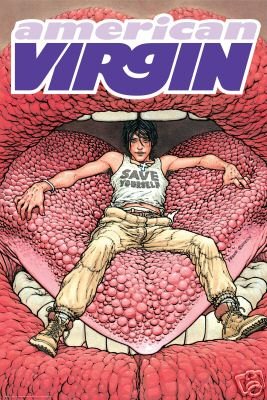 AMERICAN VIRGIN #1 POSTER 24x36 FRANK QUITELY OOP