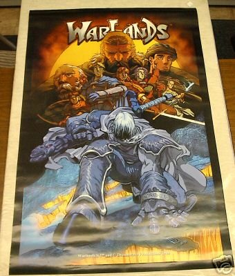 VINTAGE 1999 WARLANDS POSTER ALVIN LEE 22x34 DREAMWAVE