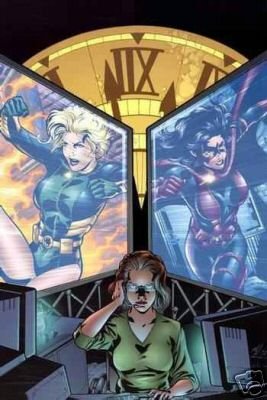 BIRDS OF PREY HUNTRESS ORACLE BLACK CANARY POSTER