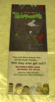 THE PERHAPANAUTS PROMO POSTER 9 X 24
