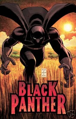 2005 T’CHALLA BLACK PANTHER POSTER JOHN ROMITA 24x36