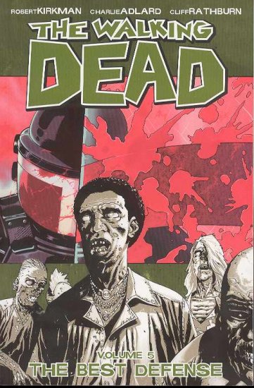 WALKING DEAD TP GN VOL 5 BEST DEFENSE Graphic Novel (free shipping)