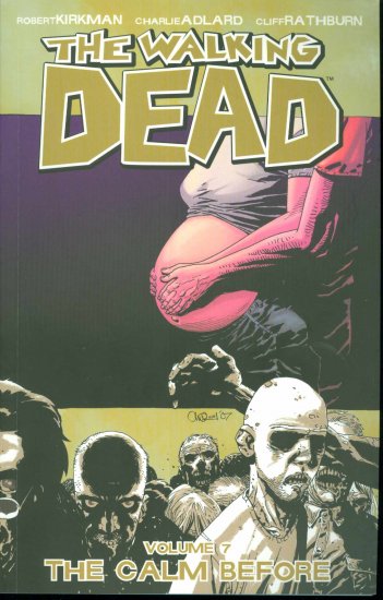 WALKING DEAD TP GN Graphic Novel VOL. 7 THE CALM BEFORE (free shipping)