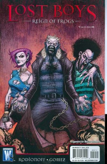LOST BOYS REIGN OF FROGS #2 (OF 4) WILDSTORM PRODUCTIONS