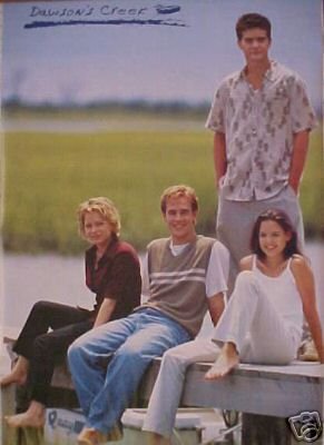 Dawson's Creek Poster w/ JOEY KATIE HOLMES vintage poster from 1998