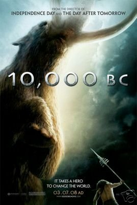 LOT OF 3 10,000 B.C. MOVIE POSTER x3 27 x 40