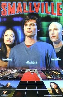 SMALLVILLE COLLAGE POSTER KRISTIN KREUK TOM WELLING