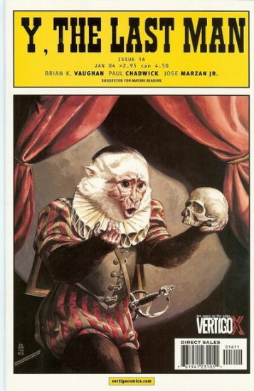 Y: The Last Man # 16 - Comedy & Tragedy: Act One of Two