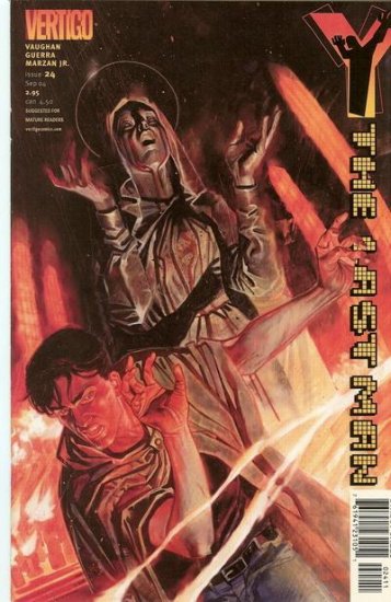Y: The Last Man # 24 - Tongues of Flame