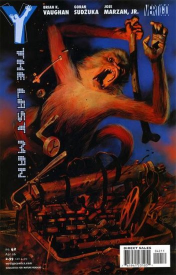 Y: The Last Man # 42 - 1,000 Typewriters
