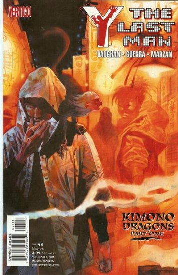 Y: The Last Man # 43 - Kimono Dragons
