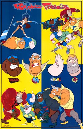 RIPPING FRIENDS ANIMATION CARTOON POSTER 22x35 /
