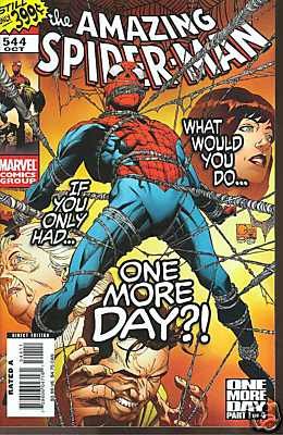 AMAZING SPIDER-MAN #544 ONE MORE DAY m/nm